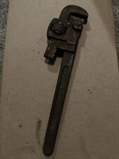 Vintage Trimo Heavy Duty Steel Pipe Wrench Monkey Plumber 14 Inch picture