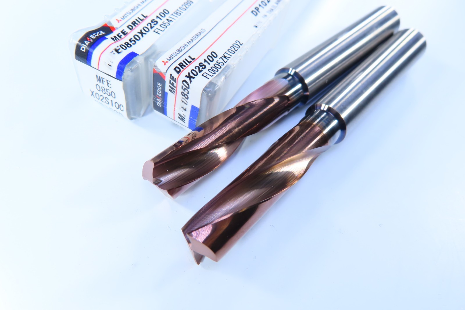 LOT ( 2 PCS ) NEW 8.5MM MITSUBISHI CARBIDE COUNTERBORE SPOTFACE CUTTER DRILLS LOT ( 2 PCS ) NEW 8.5MM MITSUBISHI CARBIDE COUNTERBORE SPOTFACE CUTTER DRILLS
