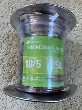 Woods 64169644 Thermostat Wire, Brown 18/5 250 Feet picture