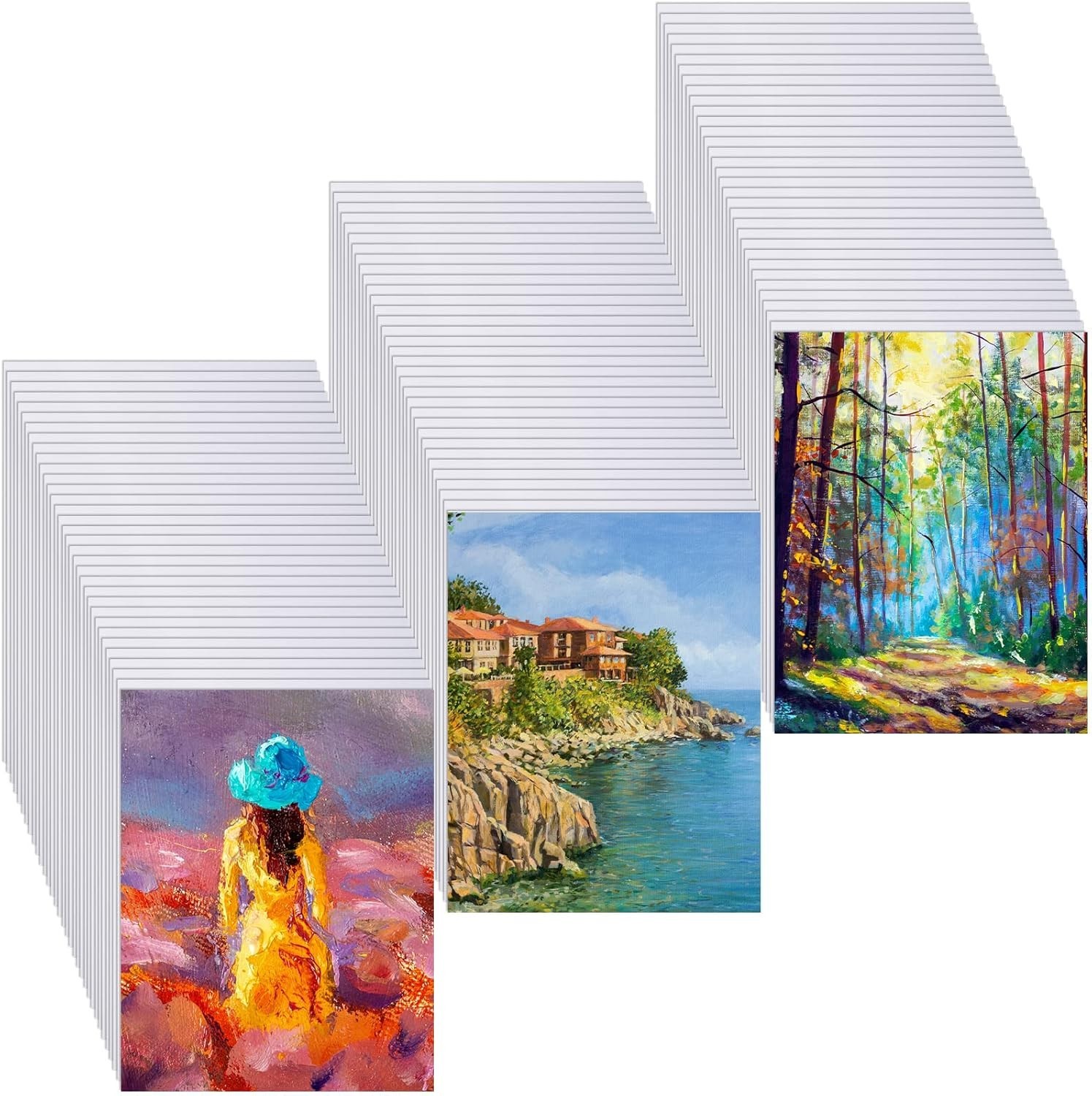 100 Pcs Sublimation Blanks for Picture Frame 8.5 X 11 Inch Double Sided Sublimat