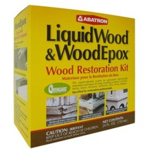 NEW Abatron WRK6OR Wood Restoration Kit 24 Oz LIQUID WOOD & WOODEPOX 5466107 picture