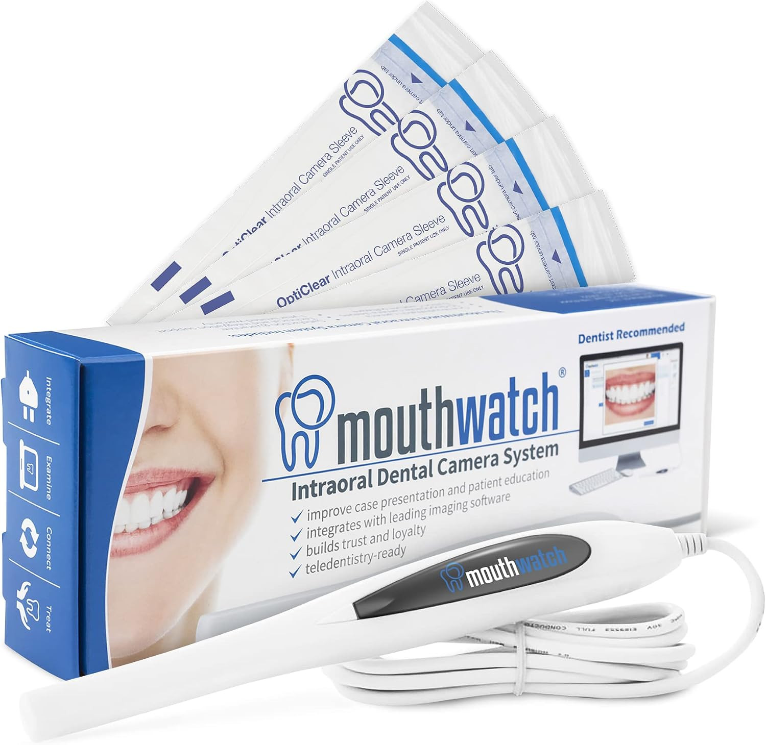 Intraoral Camera, Crystal Clear Images with an Easy to Use, Fast, Single Button
