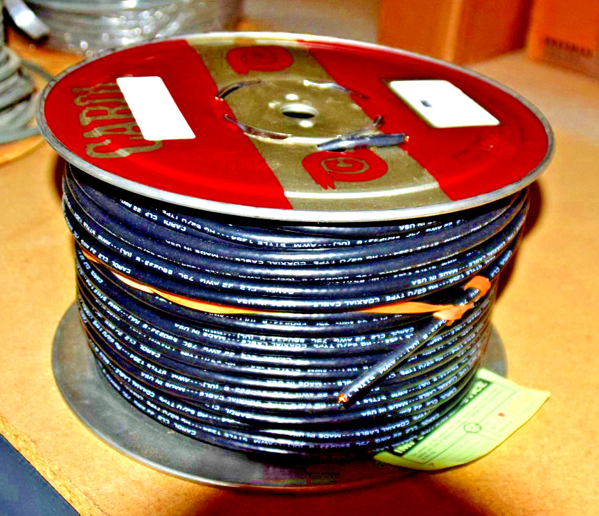 Carol Encore Prysmian C1164 Coax, 93 Ohm, 22-SOLID **25 ft.** Carol Encore Prysmian C1164 Coax, 93 Ohm, 22-SOLID **25 ft.**