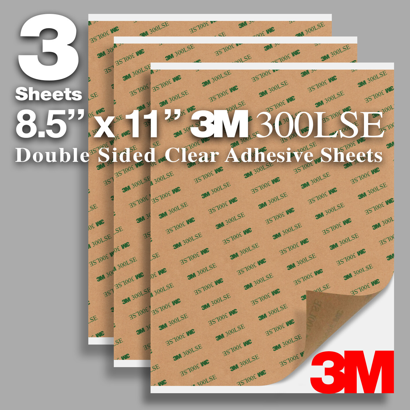 Pack 3 Sheets 8.5