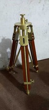 Wooden Tripod Nautical Vintage For Theater Stage Industrial Tripod Stand picture