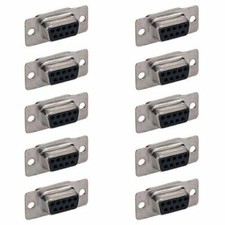 10 PCS DB9 9-Pin Female RS232 Connector D-Sub Serial Port Solder Cup Socket picture