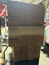 Tyco TY-FRB 1/2” K5.6 155° Chrome Pendent Sprinkler + 1742 Escutcheon (25) picture