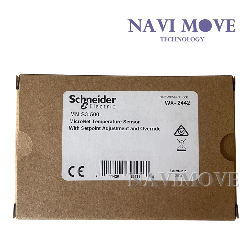 New SCHNEIDER MN-S3-500 MicroNet Sensor with Setpoint Adjustment and Override US New SCHNEIDER MN-S3-500 MicroNet Sensor with Setpoint Adjustment and Override US