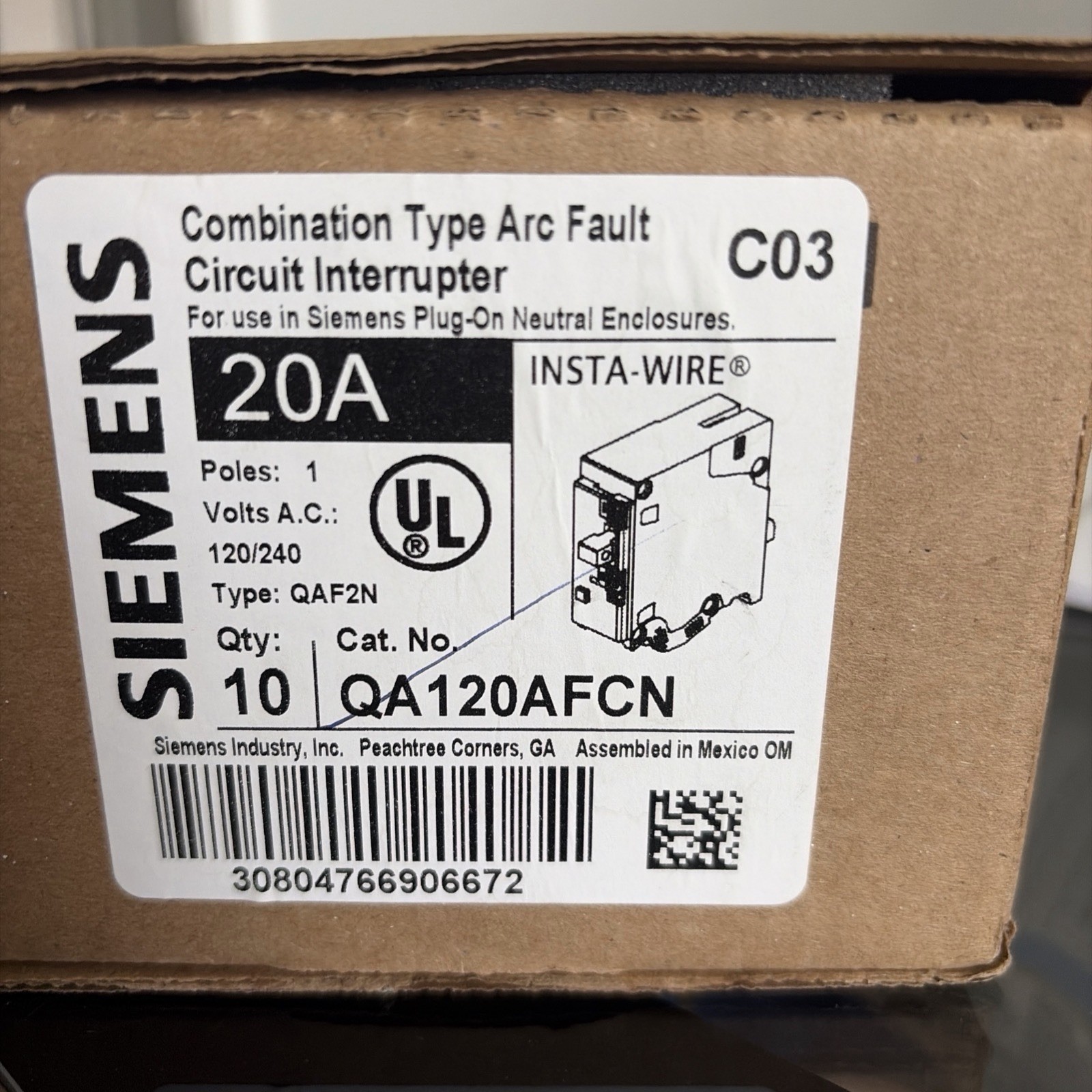 qa120afcn qa120afcn