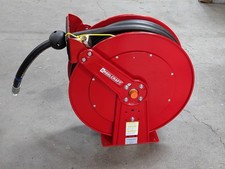 ReelCraft Heavy Duty Dual Pedestal Hose Reel 50 Ft. x 1 In. 1275 PSI Max. picture