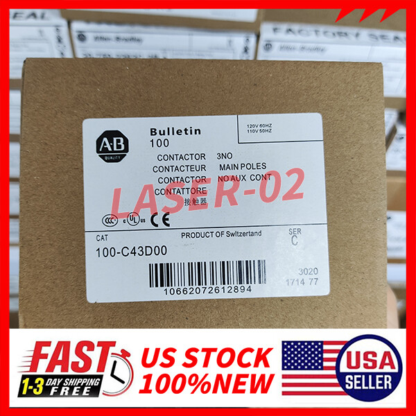 Allen Bradley 100-C43D00 Brand New In Original Packaging. Allen Bradley 100-C43D00 Brand New In Original Packaging.