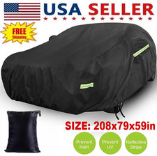 Heavy Duty Waterproof Full Car Cover All Weather Protection Outdoor Dustproof picture