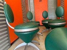 5 post modern cone chairs for restoration Funky 1980s 1990s Vintage Retro picture