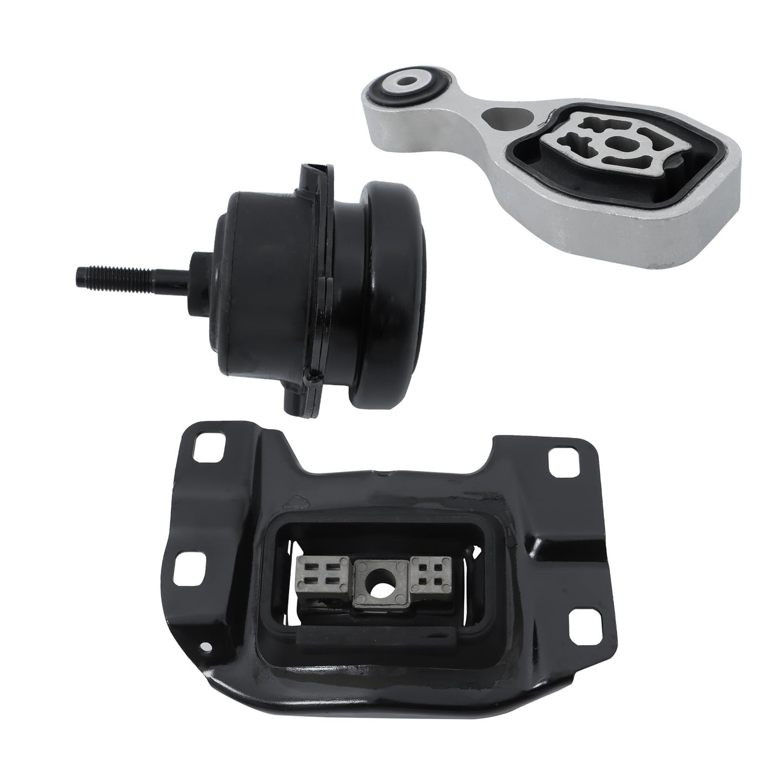 3PCS Trans Mount Set Replacement for Explorer 2.3L 4WD 2016-2019 3PCS Trans Mount Set Replacement for Explorer 2.3L 4WD 2016-2019