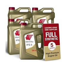 Idemitsu IFG 5 0W-8 Full Synthetic Engine Oil – 5 Qt, Case of 4 picture