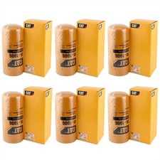 6pcs Caterpillar 1R1808 Engine Oil Filter 3406 C15 Genuine Advanced Efficiency picture