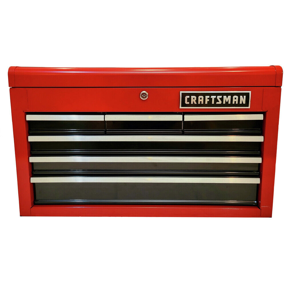 Craftsman CMMT81563 26 in. 6-Drawer Tool Chest - Red/Black New