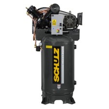 SCHULZ 7.5 HP Stationary Air Compressor – 80 Gallon Vertical 1 Ph picture