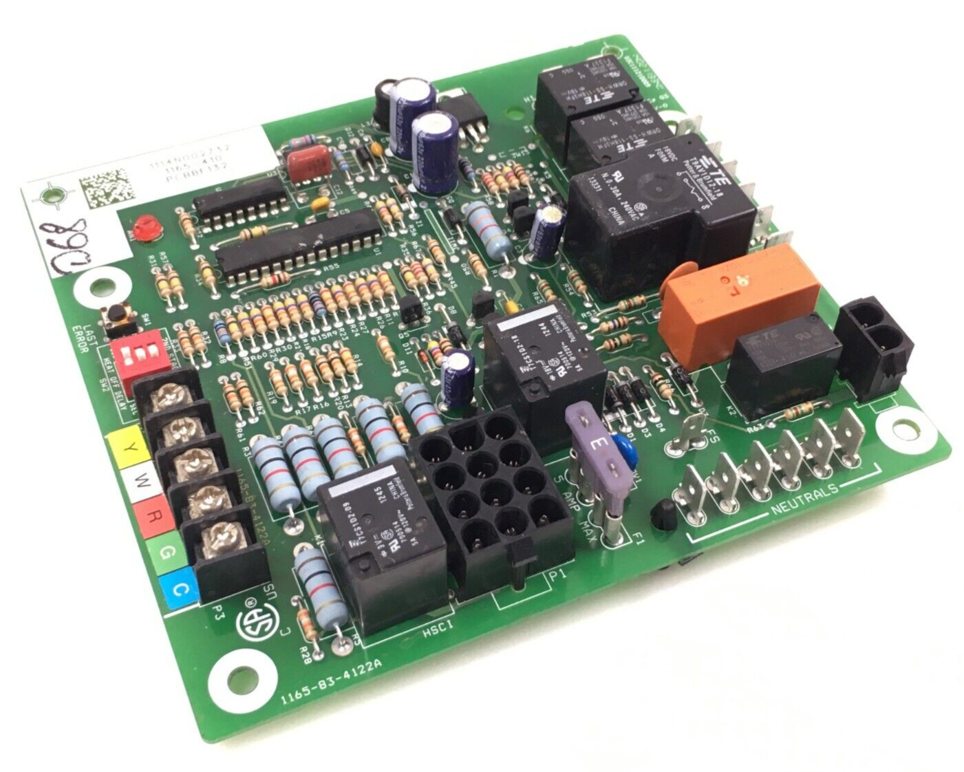 Goodman Amana PCBBF132 Circuit Board 1165-410 used #D68 Goodman Amana PCBBF132 Circuit Board 1165-410 used #D68