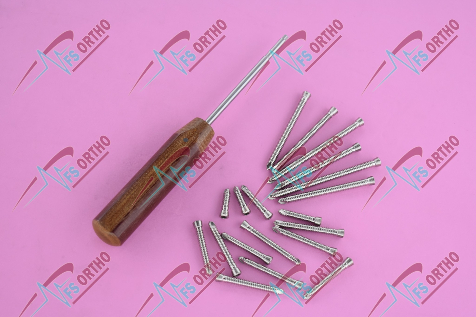 Safety Locking Screws 3.5 mm Stainless Steel 316L (220 pcs) Lengths 12 to 50mm