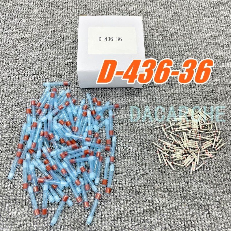 NEW 100pcs pack Plastic Case Terminal For  650074-000 650074000 D-436-36 D43636