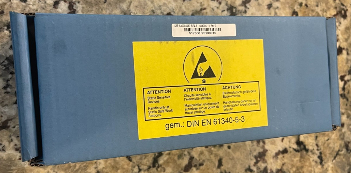 Schleifring Encoder Unit 530 004 587E Smiths Detection 604786-1