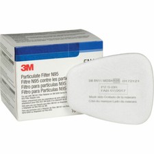 3M 5N11 N95 filters 10x for 6200 6800 7502 SEALED box Oem ----  made & ships USA picture