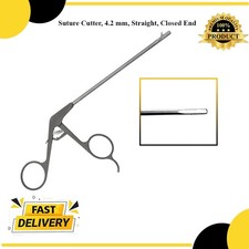 New Arthrex Suture Cutter, 4.2 mm, Straight, closed end picture