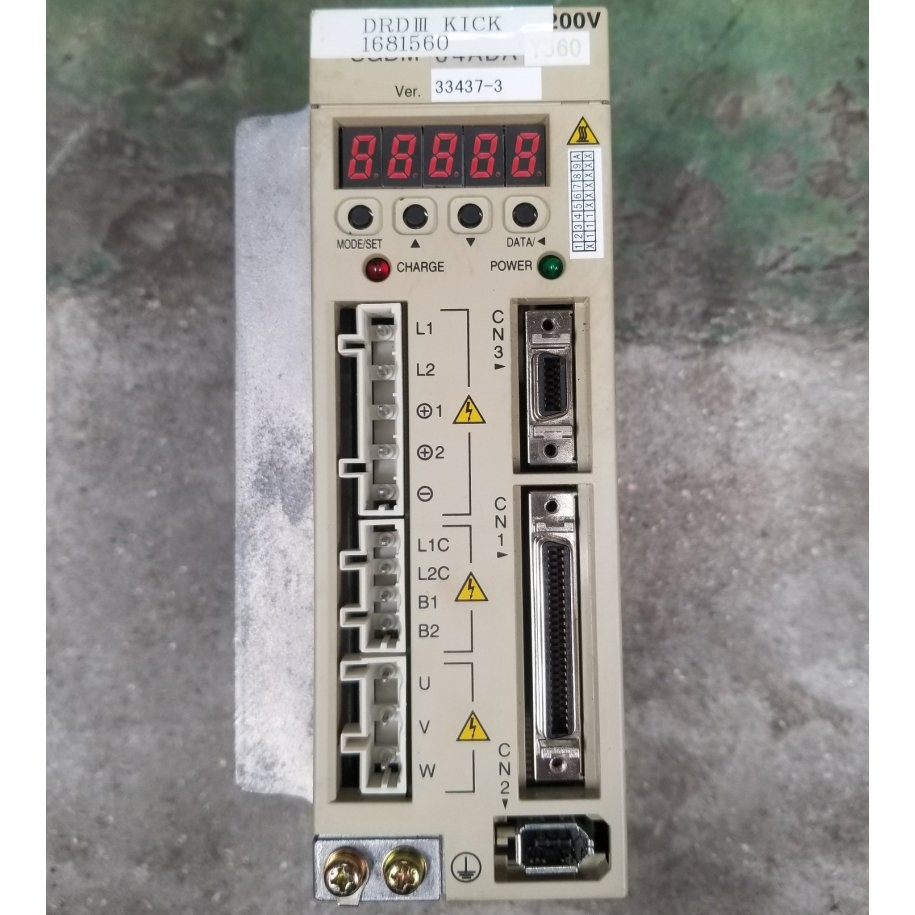 1pc used Yaskawa servo drive SGDM-04ADAY360 1pc used Yaskawa servo drive SGDM-04ADAY360