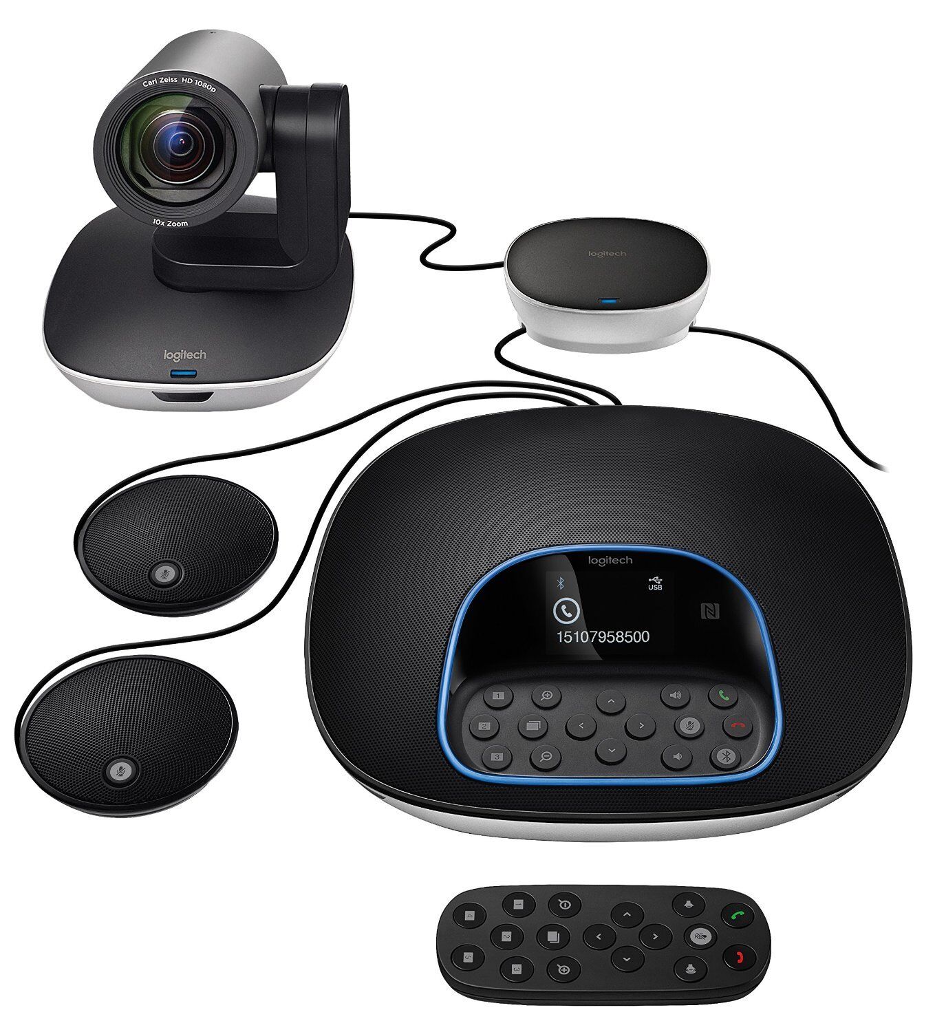 RB Logitech Group Video Conferencing Bundle with Expansion Mics 960-001060