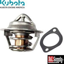 Genuine OEM KubotaThermostat with Gasket 15321-73014  16221-73270 picture