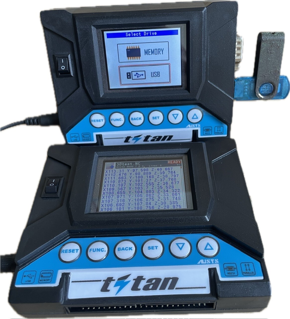 2PCS DNC TITAN. DNC DEVICE FRO CNC MACHINES 2PCS DNC TITAN. DNC DEVICE FRO CNC MACHINES