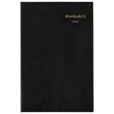 AT-A-GLANCE Fine Diary 2023 Weekly Monthly Diary Black Pocket Planner picture