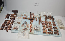(LOT OF 117) Copper Solder Fittings, Tees, Elbows, Couplings, Reducers, Unions picture