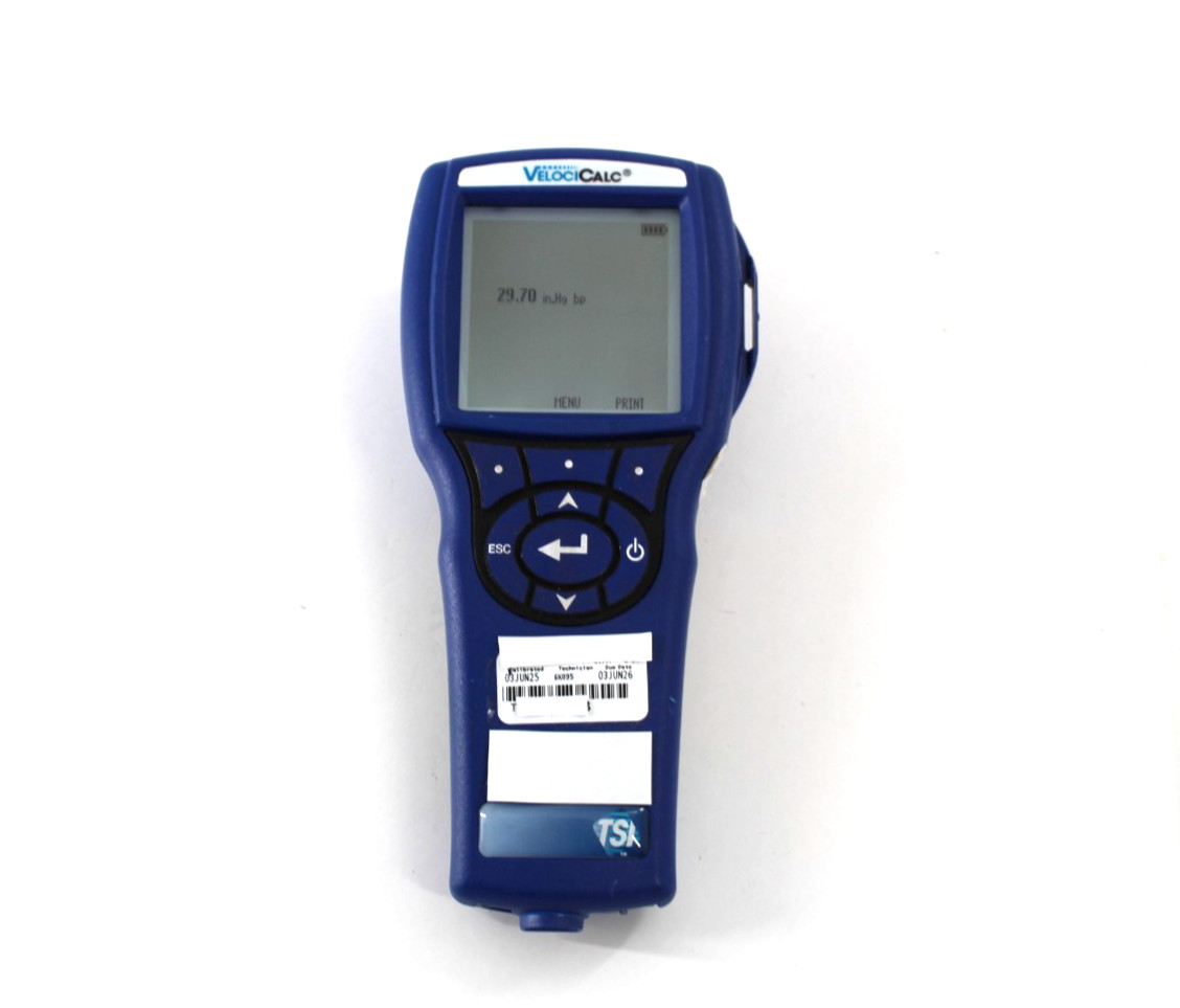 TSI 9565-P Velocicalc Handheld Digital Air Velocity Temp Meter - UNIT ONLY