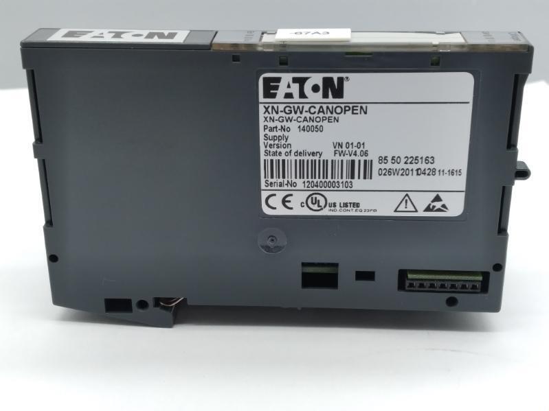  Eaton XN-GW-CANOPEN Remote I/O Bus Interface 