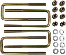 4PCS Square U-Bolts 2.5