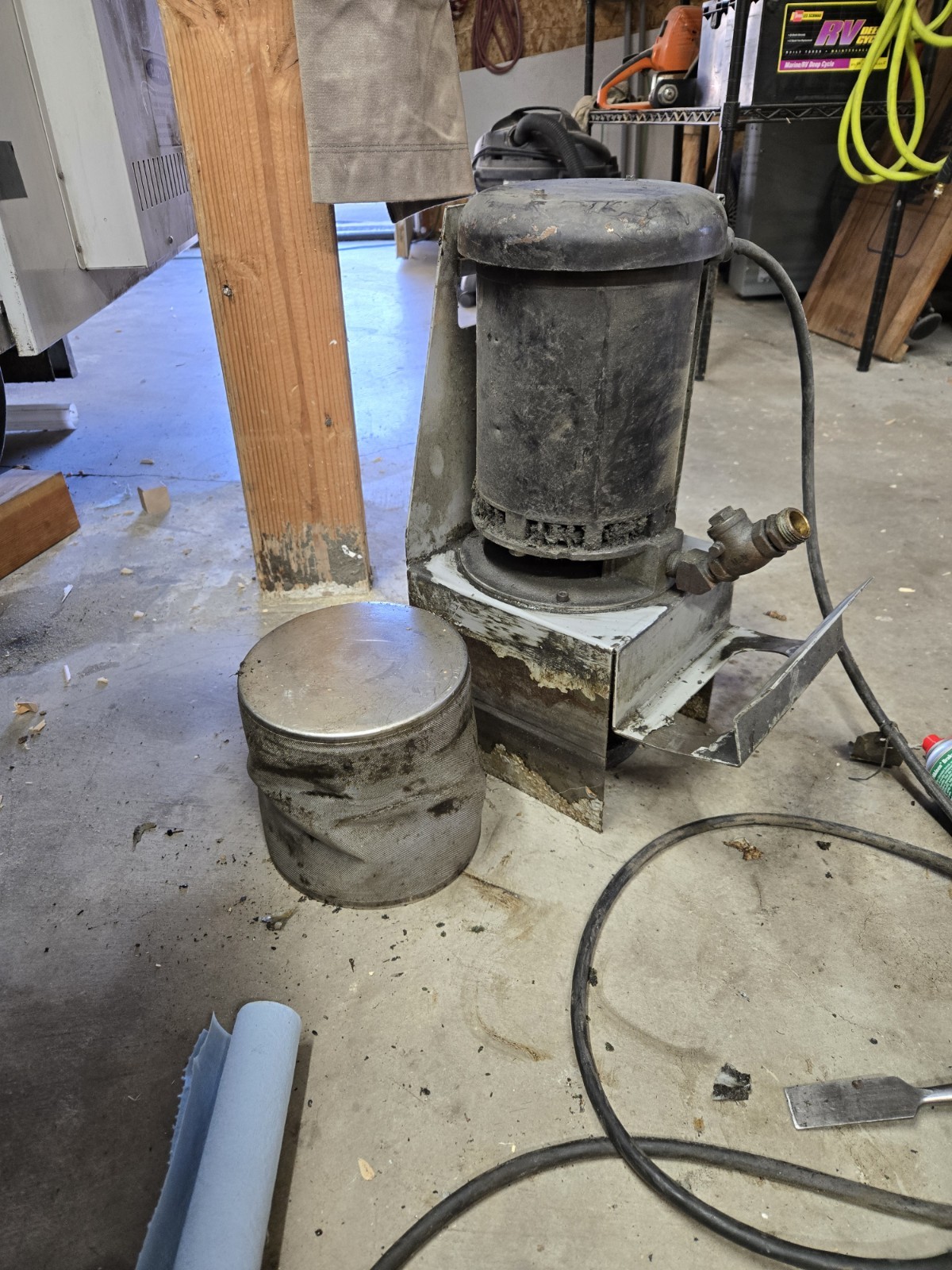 Haas SL-20 Coolant Pump / Motor Assembly – Tested & Working