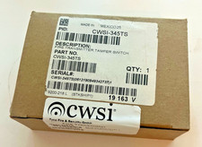 NEW TYCO CWSI-345TS FIRE TRANSMITTER TAMPER SWITCH SUPPORTS HORIZONTAL MOUNTING picture