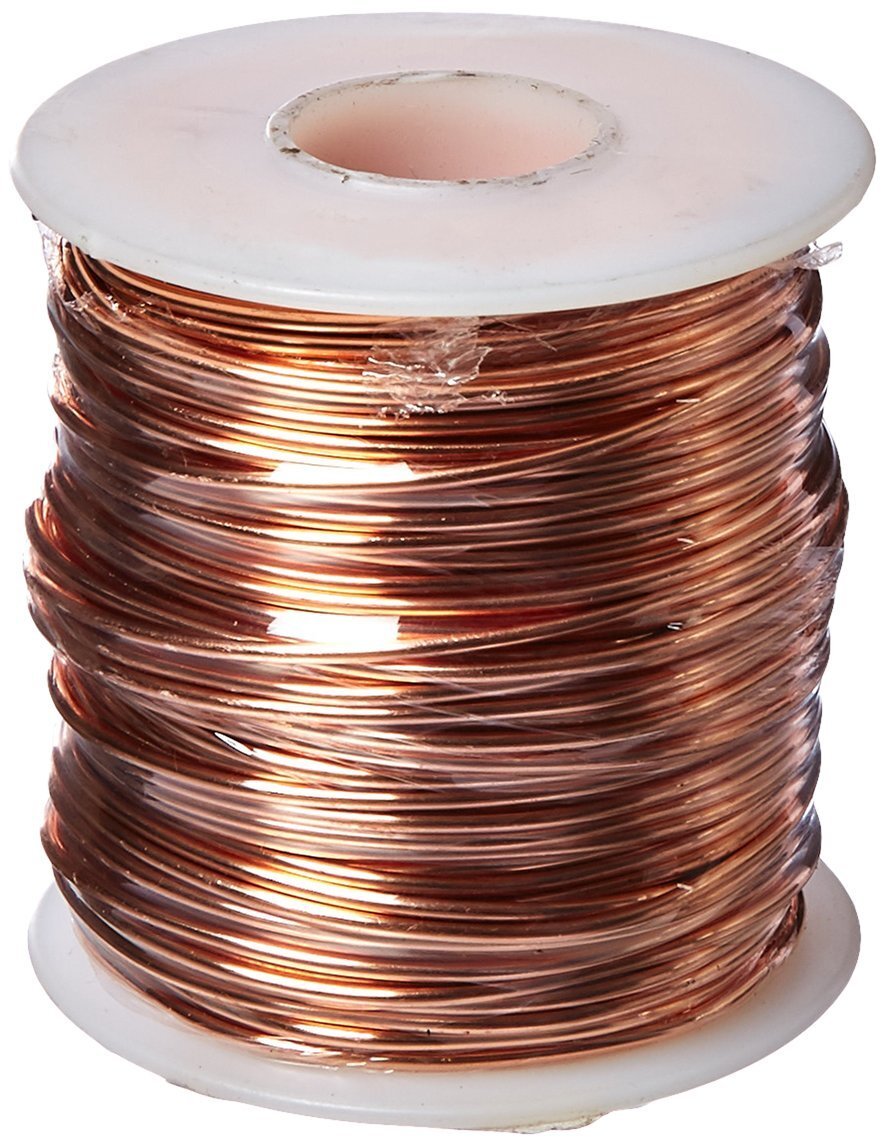 Soft Copper Wire, 16 Gauge, 126 Feet, 1 Pound Spool Soft Copper Wire, 16 Gauge, 126 Feet, 1 Pound Spool