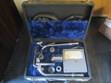 Vintage Alnor Instrument Co FPM Velometer Type 3002 With Carrying Case UNTESTED picture