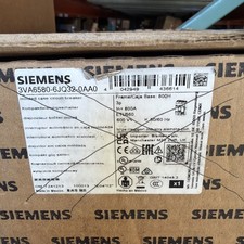 NEW SIEMENS 3VA6580-6JQ32-0AA0 CIRCUIT BREAKER 800 A 3P 600V ETU560 LSIG picture