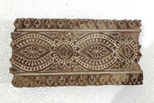 Wooden hand carved Printing Stamp Block for Fabrics Printing #ZEFB-250 picture