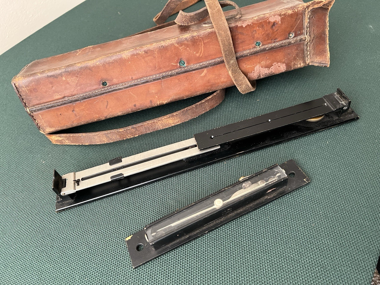 Vintage Antique Surveying Tool Measurment w original Leather Case “DIETZGEN” Vintage Antique Surveying Tool Measurment w original Leather Case “DIETZGEN”
