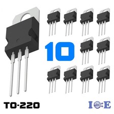 10pcs TIP122 NPN Transistor Darlington Complementary 100V 5A Amplifier TO-220 picture