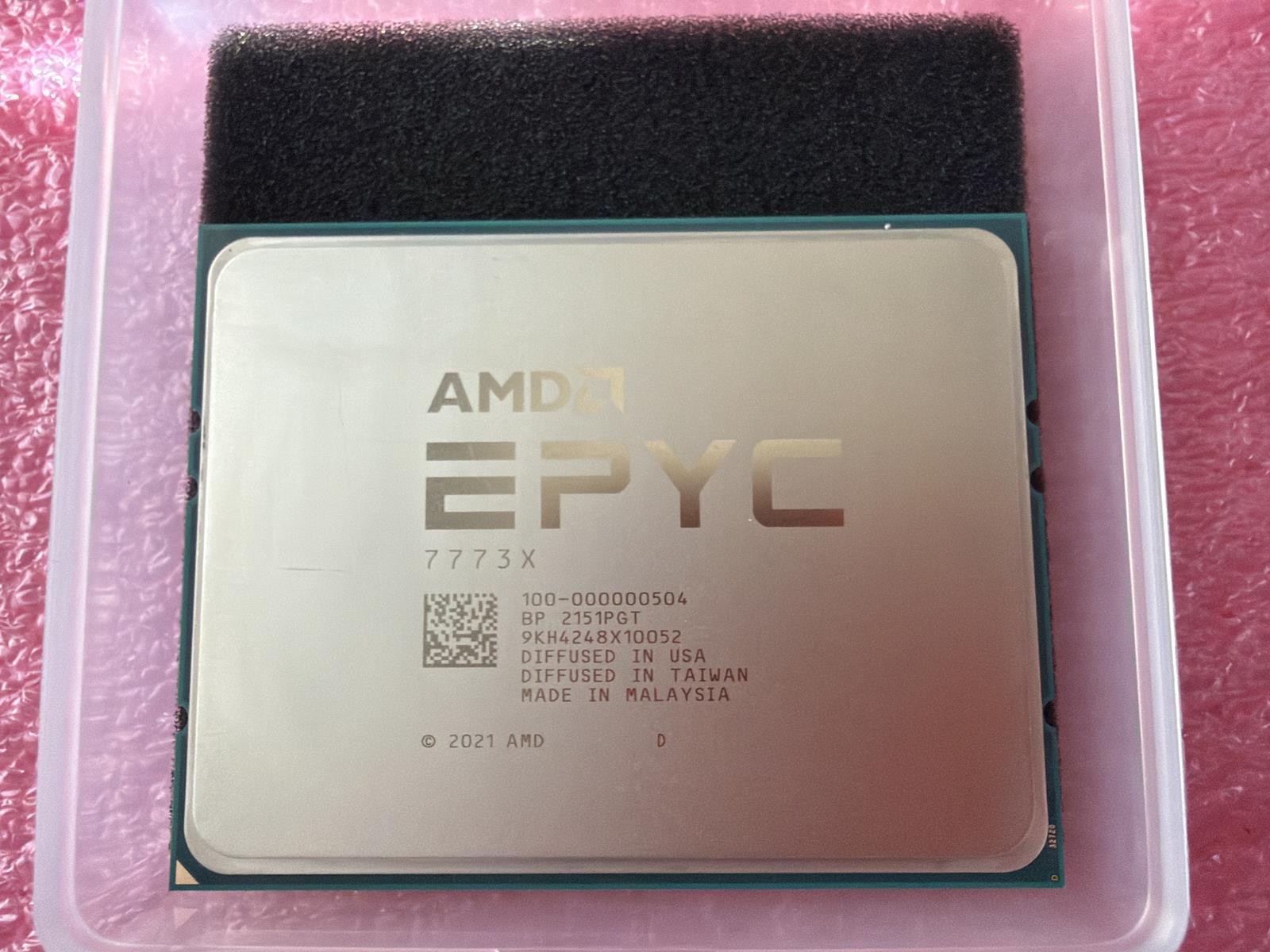 AMD EPYC 7773X CPU PROCESSOR AMD EPYC 7773X CPU PROCESSOR