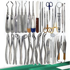 German 74 PC Oral Dental Surgery Extracting Elevators Forceps Instrument Kit Set picture