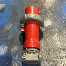 🔥Hubbell HBL430P7W 30A 480V 3P 4W Pin & Sleeve Plug, Used, 🇺🇸 picture