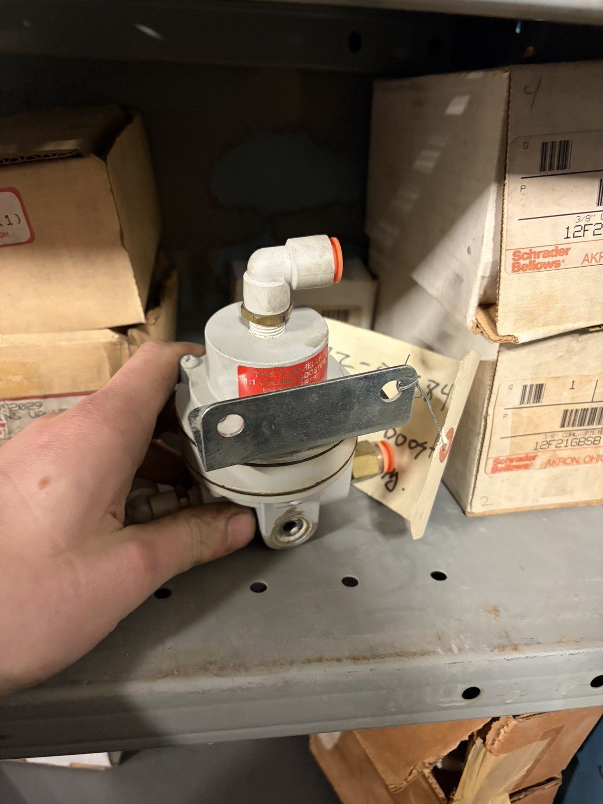 BELLOFRAM Type 75 Air Ratio Control Relay Air 600CD NOV 7817495 USED
