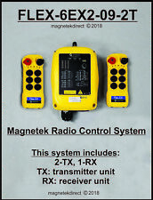Brand NEW 6EX2 system Magnetek FLEX-6EX2-09-2T Radio Remote Control for Cranes  picture